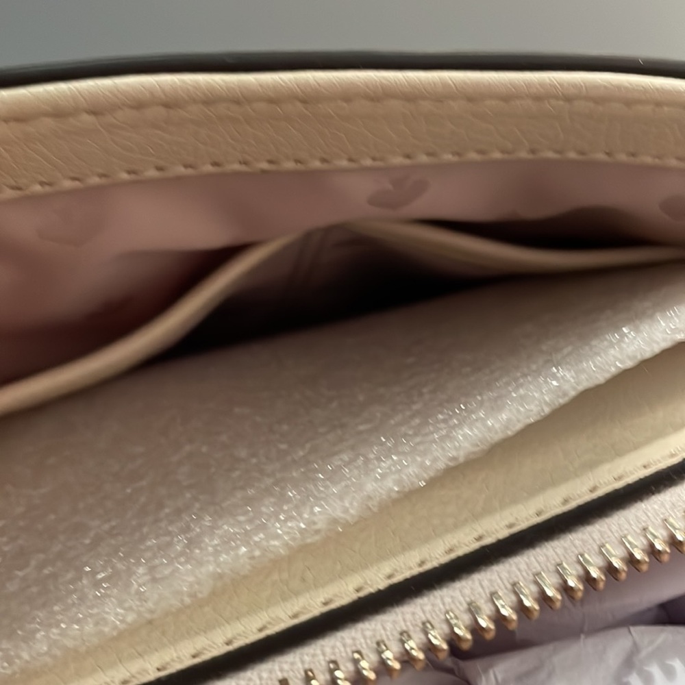KATE SPADE MARIELLA GREEN ST LEATHER CRÈME BAG - Picture 12 of 14